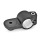 GN 278 Aluminium, noix de serrage orientables, à alésage rond Type: OZ - Sans encoche de centrage (lisse)
Finition: SW - Noir, RAL 9005, finition texturée