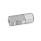 GN 6322 Steel Locating Pins, with Ball-Type Shoulder Type: C - Locating pin, high type, flattened