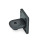 GN 272 Aluminum Swivel Clamp Connector Bases Type: OZ - Without centering step (smooth)
Finish: SW - Black, RAL 9005, textured finish