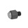 GN 709.1 Steel Clamping Pads, with Threaded Stem Type: BR - Smooth contact face, with automatic return