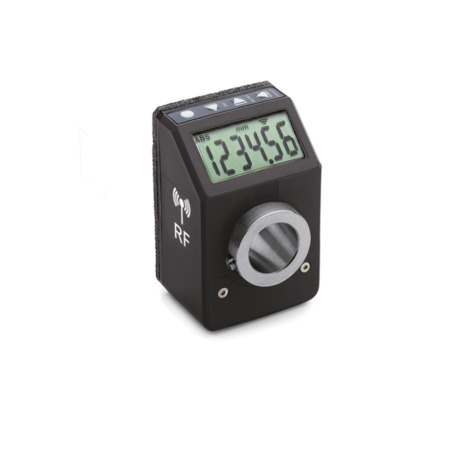 Digital Position Indicators EN 9153: Plastic, Electronic, 6 Digits LCD Display, with Data Transmission via Radio Frequency