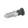 GN 817 Stainless Steel Indexing Plungers, Lock-Out and Non Lock-Out, with Multiple Pin Lengths Material: NI - Stainless steel
Type: C - Lock-out, without lock nut