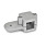 GN 279 Aluminium, assemblage divisé, noix de serrage orientables, à alésage rond Bildzuordnung: V - Carré
Finition: BL - Finition blanc, Finition grenaillée mate