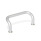 GN 425.1 Offset Round Aluminum Cabinet U-Handles, with Tapped Holes Material: AL - Aluminum
Finish: EL - Anodized finish, natural color