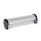 GN 481 Aluminum Edge Handles, Zinc Die-Cast End Pieces Finish: EL - Anodized finish, natural color