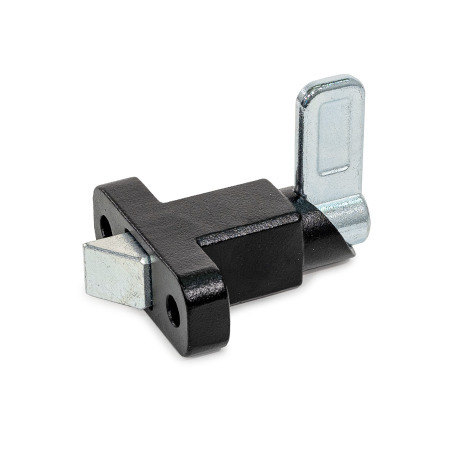 Cam Action Indexing Plungers GN 724.2: Steel / Stainless Steel, with Chamfered Pin, with Mounting Flange