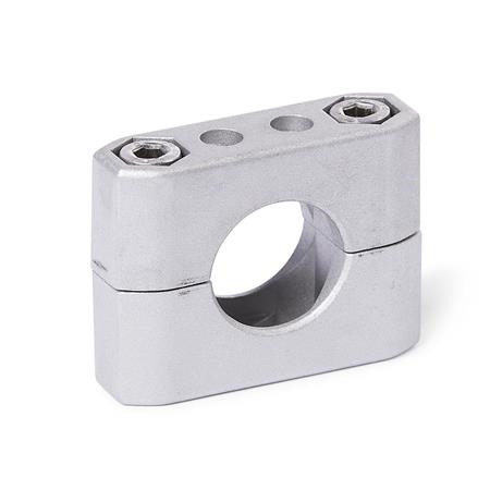 Tube Supports  GN 231: Aluminum, Split Assembly