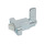GN 724.2 Steel / Stainless Steel Cam Action Indexing Plungers, with Chamfered Pin, with Mounting Flange Type: A - Latch arm position perpendicular to the flange
Identification no.: 3 - Chamfer, right
Material / Finish: ZB - Zinc plated, blue passivated finish