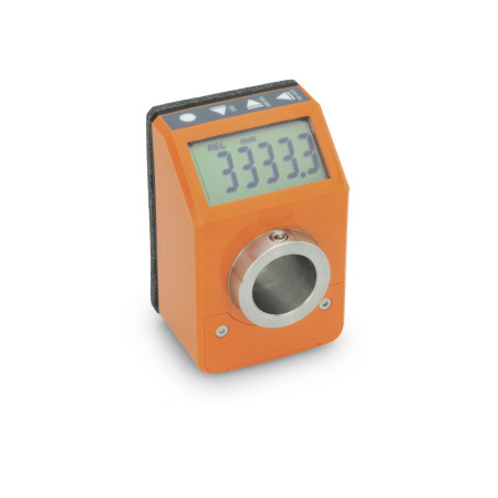 Digital Position Indicators EN 9053: Plastic, Electronic, 6 Digits LCD Display