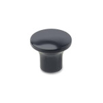 Boutons champignon en plastique, insert taraudé et type de goujon fileté