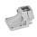 GN 166 Aluminum Off-Set Base Plate Connector Clamps, Split Assembly Bildzuordnung: V - Square
Finish: BL - Plain finish, Matte shot-blasted finish