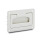 EN 825.2 Plastic Folding Handles with Recessed Tray, with Spring-Loaded Return Color: WS - White, RAL 9002, matte finish
