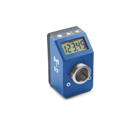 Digital Position Indicators EN 9154: Plastic, Electronic, 5 Digits LCD Display, with Data Transmission via Radio Frequency
