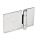 GN 136 Stainless Steel Sheet Metal Hinges, Horizontally Extended Material: NI - Plain finish
Type: A - Without bores
Bildvarianten: l1 (e) - on one side elongated