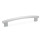 GN 666.4 Aluminum / Stainless Steel Tubular Arch Handles, Aluminum Handle Legs, with Tapped Inserts Finish: ES - Anodized finish, natural color