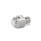GN 709.15 Stainless Steel Clamping Pads, with Threaded Stem Type: BR - Smooth contact face, with automatic return