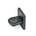GN 272 Aluminum Swivel Clamp Connector Bases Type: MZ - With centering step
Finish: SW - Black, RAL 9005, textured finish