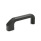 GN 559 Aluminum Cabinet / Door Handles, with Tapped or Counterbored Through Holes Type: A - Closed type
Finish: SW - Black, RAL 9005, textured finish