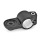 GN 278 Aluminium, noix de serrage orientables, à alésage rond Type: IV - Avec dentelures femelle
Finition: SW - Noir, RAL 9005, finition texturée