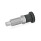 GN 817 Stainless Steel Indexing Plungers, Lock-Out and Non Lock-Out, with Multiple Pin Lengths Material: NI - Stainless steel
Type: B - Non lock-out, without lock nut