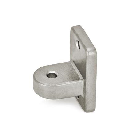 Swivel Clamp Connector Bases GN 271: Stainless Steel